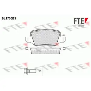 FTE 9010332 SBB-Satz - BL1750B3 FTE 9010332 SBB-Satz - BL1750B3