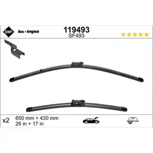 Wischblatt Swf 119493 Das Original Set für Bmw für Peugeot für Seat für DS Vorne Wischblatt Swf 119493 Das Original Set für Bmw für Peugeot für Seat für DS Vorne