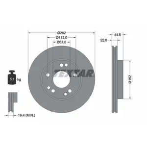 TEXTAR 92038600 Bremsscheiben 2 Stück vorne für MERCEDES-BENZ TEXTAR 92038600 Bremsscheiben 2 Stück vorne für MERCEDES-BENZ