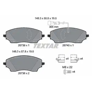 TEXTAR 2673901 PKW SBB TEXTAR 2673901 PKW SBB