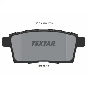 Textar Bremsenset Bremsscheiben Ø325 belüftet Bremsbeläge hinten Mazda Textar Bremsenset Bremsscheiben Ø325 belüftet Bremsbeläge hinten Mazda