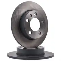 BLUE PRINT ADV184325 Bremsscheiben 2 Stück hinten für VW