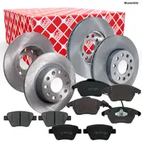 Febi Bremsscheiben Bremsbeläge Vorne Hinten für VW Golf 4 1J1 Polo
