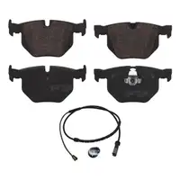 Febi Bilstein Bremsbeläge hinten + Warnkontakt BMW X5 X6