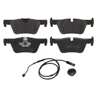 Febi Bilstein Bremsbeläge hinten + Warnkontakt BMW 1er F20 F21 3er F30 F80 4er