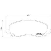 TEXTAR 2358401 PKW SBB