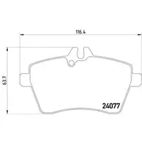 TEXTAR 2407701 PKW SBB