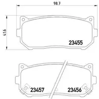 TEXTAR 2345501 PKW SBB