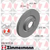 Zimmermann 370.3077.20 Bremsscheiben 2 Stück MAZDA