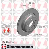 Zimmermann 150.2902.20 Bremsscheiben 2 Stück BMW