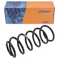 2x Spidan Fahrwerksfeder 49770 Vorderachse Opel Corsa B