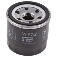 MANN-FILTER W 67/2 Oelfilter