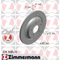 Zimmermann 370.3085.20 Bremsscheiben 2 Stück MAZDA