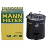 MANN-FILTER WK 842/18 Kraftstoffilter
