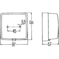 HELLA 2NE 003 315-011 NSL Halogen