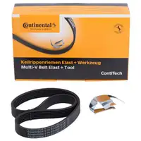 CONTINENTAL CTAM 6PK831 ELAST T1 Keilrippenriemen Elast + Tool