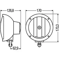 HELLA 1F3 009 094-142 FSW Luminator Xenon
