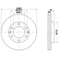 TEXTAR 92164500 Bremsscheiben 2 Stück KIA