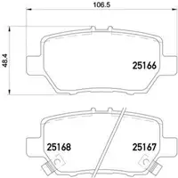 TEXTAR 2516601 PKW SBB