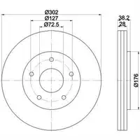 TEXTAR 92181503 Bremsscheiben 2 Stück DODGE