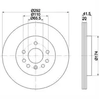 TEXTAR 92118403 Bremsscheiben 2 Stück OPEL