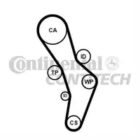 CONTINENTAL CTAM CT1056K1 Zahnriemen Kit