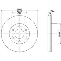 TEXTAR 92155900 Bremsscheiben 2 Stück IVECO
