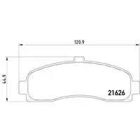 TEXTAR 2162601 PKW SBB