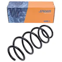 2x Spidan Fahrwerksfeder 86355 Vorderachse Skoda Octavia II VW Golf Jetta Eos
