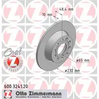 Zimmermann 600.3241.20 Bremsscheiben 2 Stück VW
