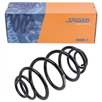 2x Spidan Fahrwerksfeder 85328 Hinterachse Opel Astra H
