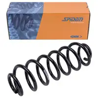2x Spidan Fahrwerksfeder 86508 Hinterachse VW Touran