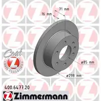 Zimmermann 400.6477.20 Bremsscheiben 2 Stück MERCEDES-BENZ