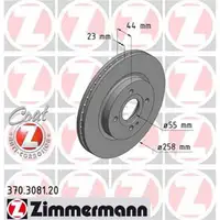 Zimmermann 370.3081.20 Bremsscheiben 2 Stück MAZDA