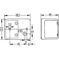 HELLA 2PF 006 679-001 Positionsl. Halogen