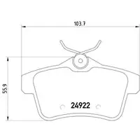 TEXTAR 2492201 PKW SBB