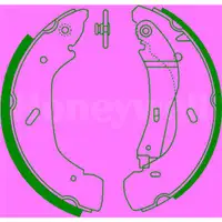 Bremsbackensatz Jurid 362415J für Ford Hinterachse