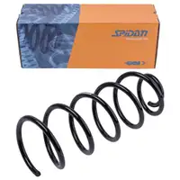 2x Spidan Fahrwerksfeder 56646 Vorderachse Skoda Octavia I VW Bora