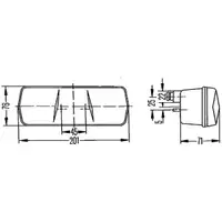 HELLA 2SD 001 680-281 Heckl. Halogen
