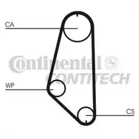 CONTINENTAL CTAM CT720 Zahnriemen