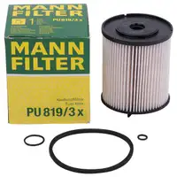 Kraftstofffilter Mann-filter PU 819/3 X für Vag
