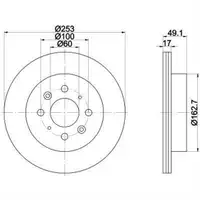 TEXTAR 92135303 Bremsscheiben 2 Stück SUZUKI