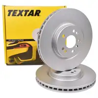 Original TEXTAR 92150605 Bremsscheiben 2 Stück vorne für MERCEDES-BENZ