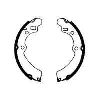 TEXTAR 84041200 PKW Bremsbacken Kits