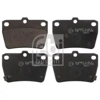 FEBI BILSTEIN 16723 Bremsbelagsatz für TOYOTA