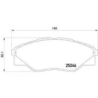 TEXTAR 2524601 PKW SBB