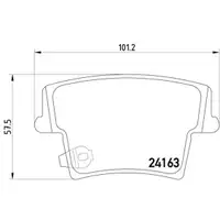 TEXTAR 2416301 PKW SBB