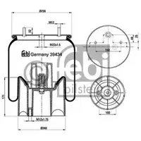 FEBI BILSTEIN 39434 Luftfederbalg