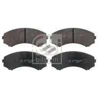 FEBI BILSTEIN 16582 Bremsbelagsatz für MITSUBISHI