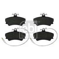 FEBI BILSTEIN 16383 Bremsbelagsatz für RENAULT